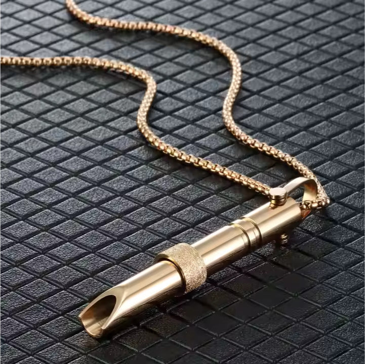 The MyBreathArt Whisper Amulet.